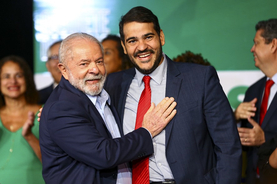 Lula e Jorge Messias. Crédito da imagem: Marcelo Camargo/Agência Brasil.