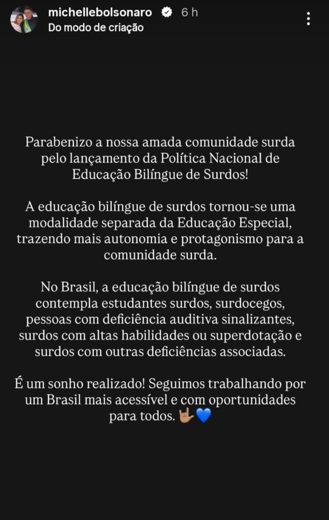 WhatsApp-Image-2026-07-03-at-16.18.29-648x1024 Michelle Bolsonaro parabeniza lançamento da Política Nacional de Educação Bilíngue de Surdos: “Um sonho realizado”